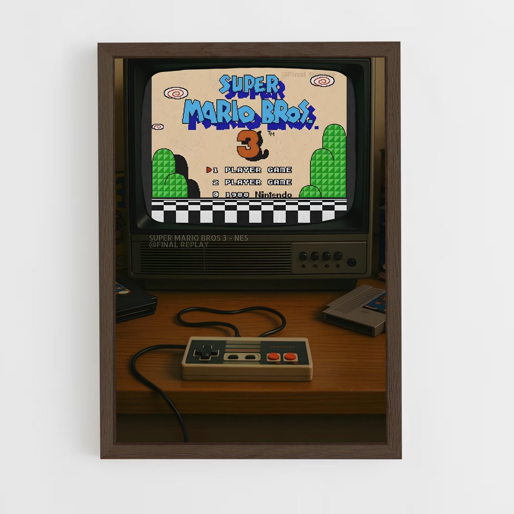 Poster Mario's Adventure – affiche Consoles (vue 5)